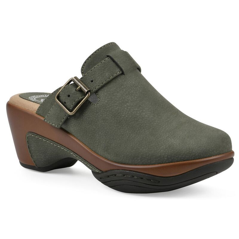 ホワイトマウンテン レディース シューズ サンダル White Mountain Viewed WomenslipOn Clogs Olive Smooth オリーブ