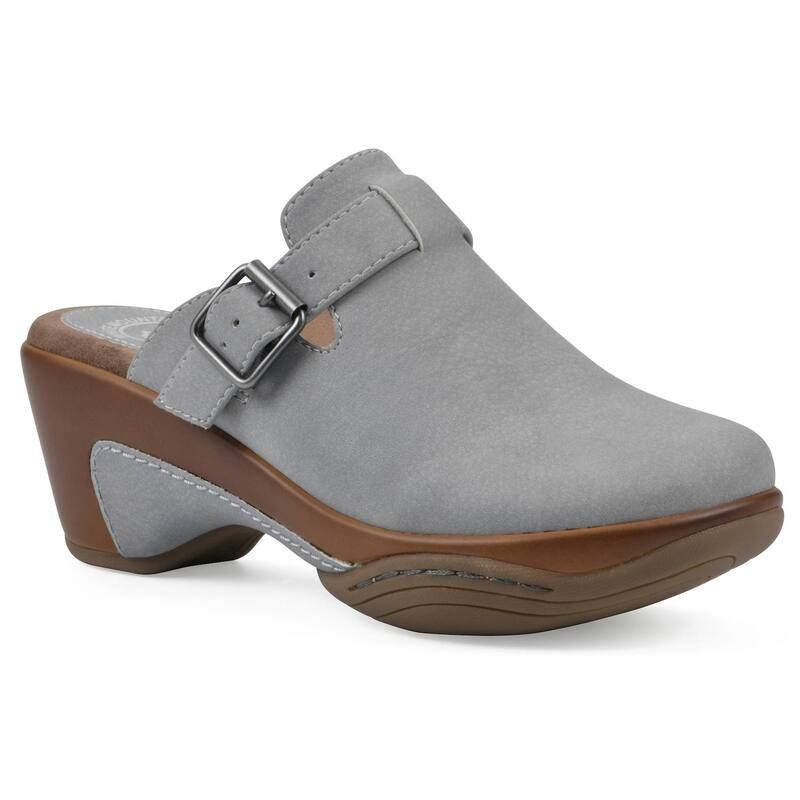 ホワイトマウンテン レディース シューズ サンダル White Mountain Viewed WomenslipOn Clogs Dove Gray グレー