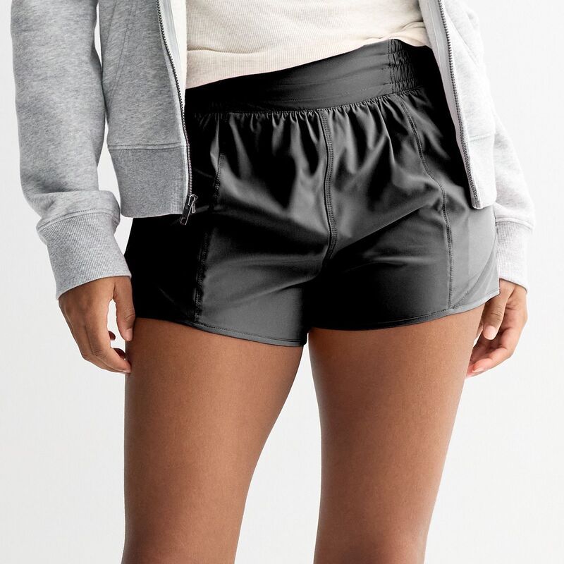 エスオー レディース ボトムス ハーフパンツ・ショーツ ショートパンツ Juniors SO Woven Running Shorts Black Luxe ブラック