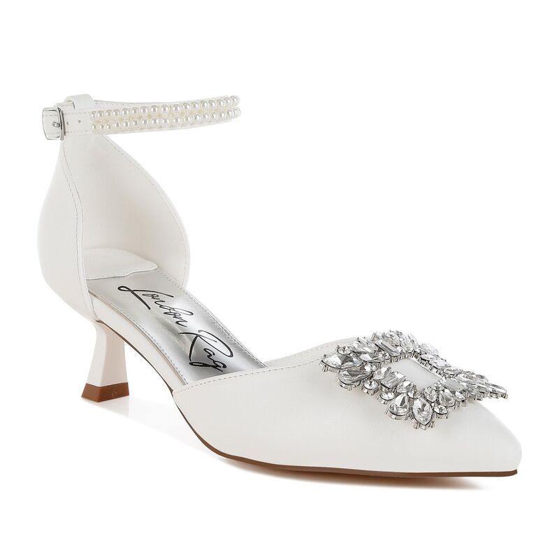 ロンドンラグ レディース シューズ パンプス ヒール London Rag Onkana Womens Heels White ホワイト
