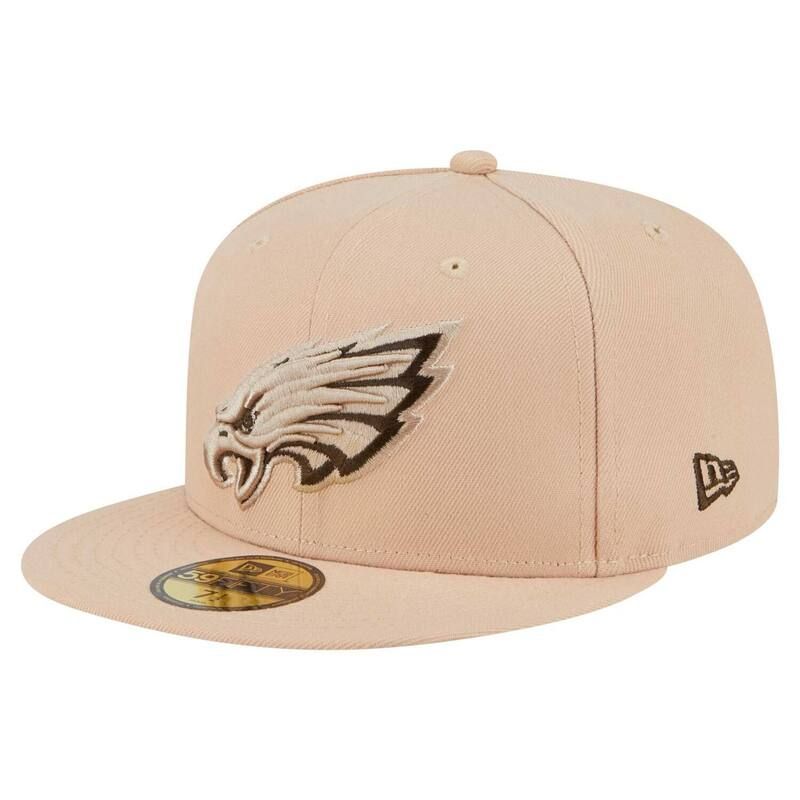 ニューエラ メンズ アクセサリー 帽子 Mens New Era Tan Philadelphia Eagles Candied Pecan 59FIFTY Fitted Hat Eag Multi マルチカラー