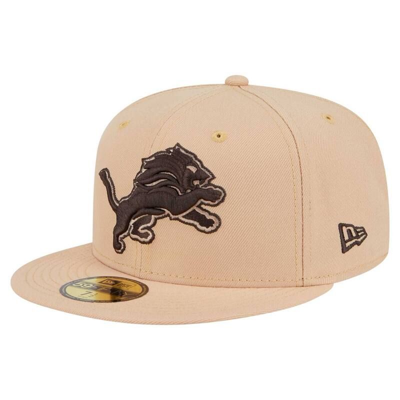 ニューエラ メンズ アクセサリー 帽子 Mens New Era Tan Detroit Lions Candied Pecan 59FIFTY Fitted Hat Lns Multi マルチカラー