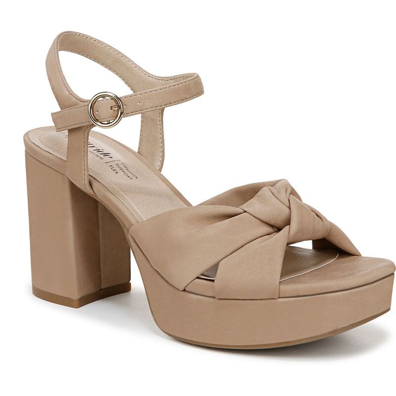 ライフストライド レディース シューズ パンプス プラットフォーム ヒール LifeStride August Womens Platform Heels Tan タン 14,336円