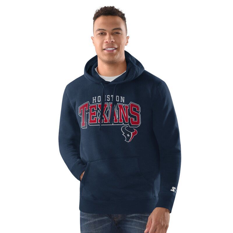 スターター メンズ トップス Tシャツ ヴィンテージ パーカー Menstarter Navy Houston Texans Vintage Pullover Hoodie Txs Navy ネイビー 15,155円