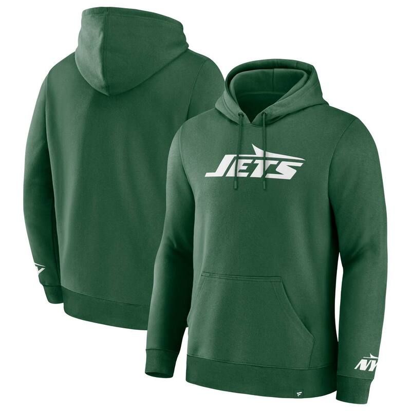 ファナティクス メンズ トップス Tシャツ フリース パーカー Mens Fanatics Greenew York Jets Legacy Fleece Pullover Hoodie Jet Green グリーン