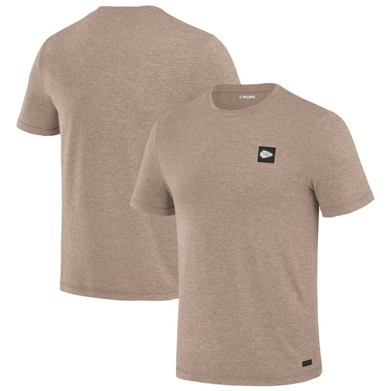 アンブランデッド メンズ トップス Tシャツ ダウン Unbranded Mens J Palmer Tan Kansas City Chiefs Four Down TShirt Chf Multi マルチカラー