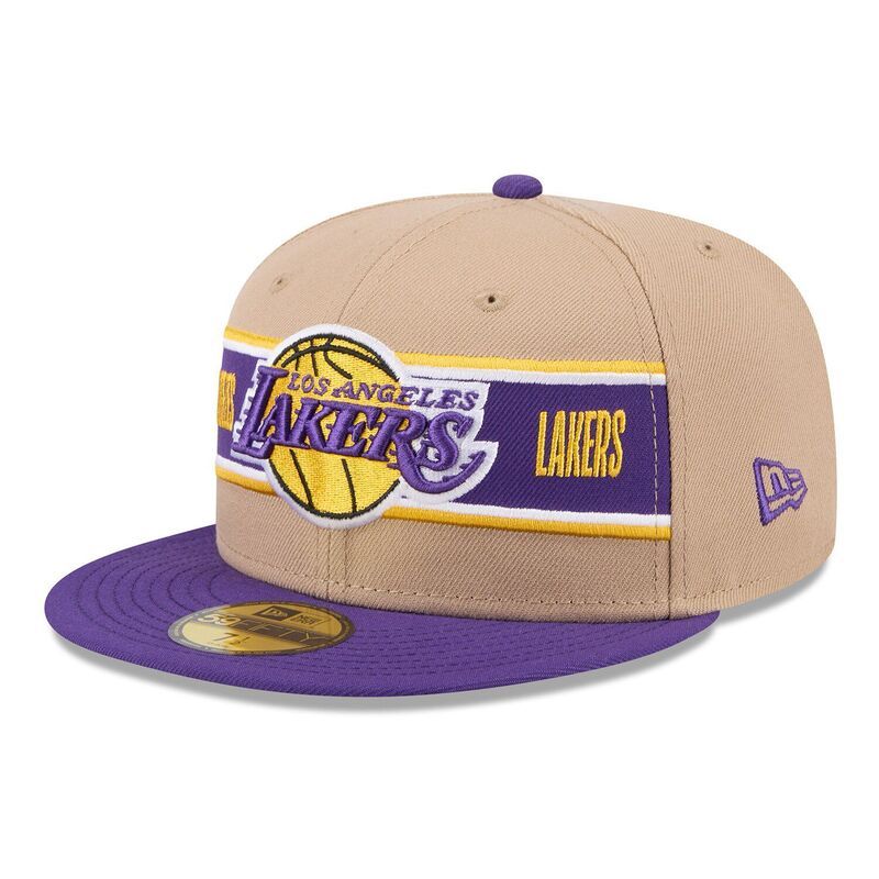 ニューエラ メンズ アクセサリー 帽子 Mens New Era TanPurple Los Angeles Lakers 2024 NBA Draft 59FIFTY Fitted Hat Lak Multi マルチカラー 10,636円