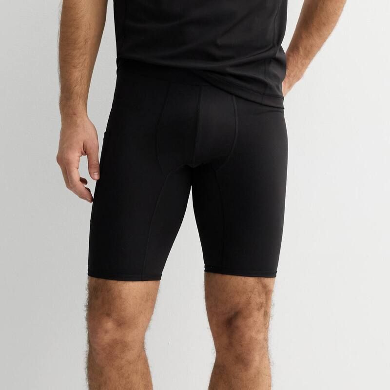 Tek Gear メンズ ボトムス ハーフパンツ・ショーツ ショートパンツ Mens Tek Gear Base Layer Shorts Mineral Black ブラック