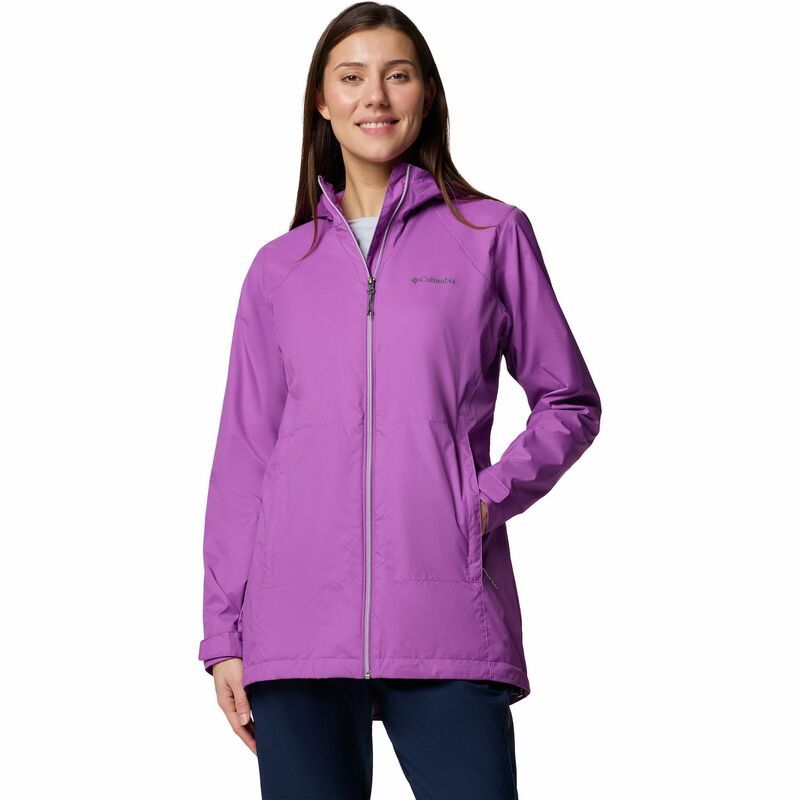コロンビア レディース アウター ジャケット・ブルゾン Womens Columbia Switchback II OmniSHIELD Lined Long Jacket Razzle