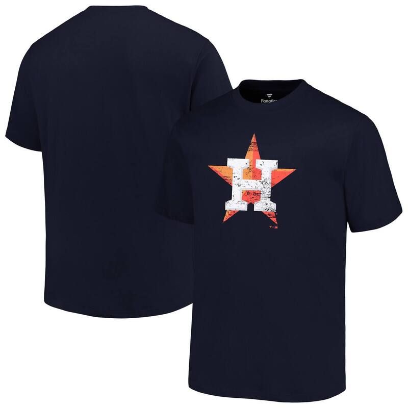 プロファイル メンズ トップス Tシャツ トール ロゴ Mens Profile Navy Houston Astros Big Tall Primary Logo TShirt Ast Navy ネイビー 10,765円