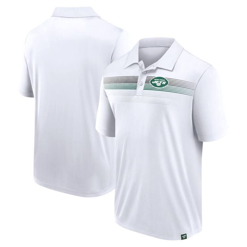 ファナティクス メンズ トップス Tシャツ ポロシャツ トール Mens Fanatics White New York Jets Big Tall Sublimated Polo Jet White ホワイト