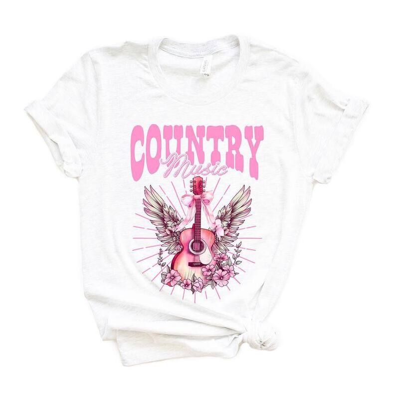 Simply Sage Market レディース トップス Tシャツ グラフィック Simply Sage Market Coquette Country Music Short Sleeve Graphic Tee White ホワイト 7,784円