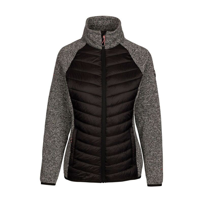 トレスパス レディース アウター ジャケット・ブルゾン フリース Trespass WomensLadies Rita Fleece Jacket Grey Marl グレー