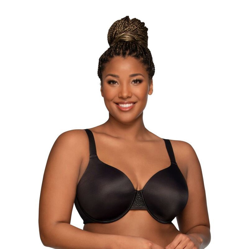 バニティフェア レディース アンダーウェア ブラジャー ミニ Vanity FairR Beauty Back Minimizer Bra 76080 Mid Black ブラック 9,086円