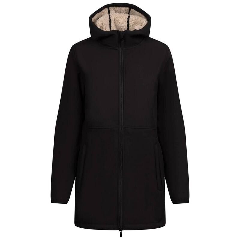 トレスパス レディース アウター ジャケット・ブルゾン Trespass WomensLadiesine Soft Shell Jacket Black ブラック