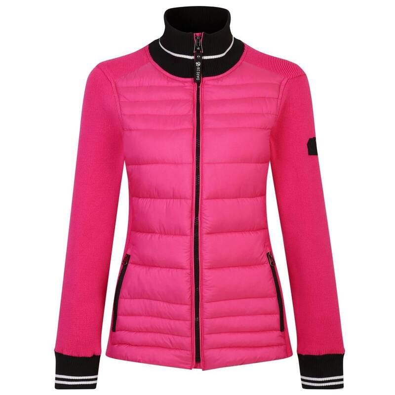 デアツービー レディース アウター ジャケット・ブルゾン Dare 2B WomensLadies Icy Hybrid Padded Jacket Pure Pink ピンク