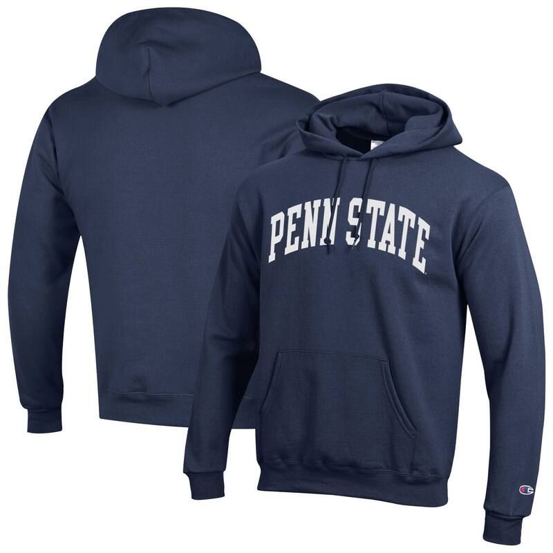チャンピオン メンズ トップス Tシャツ フリース パーカー Mens Championavy Penn State Nittany Lions Basic Arch Fleece Pullover Hoodie Pst Navy ネイビー
