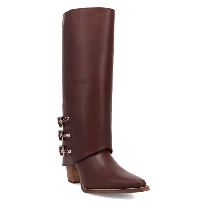 ディンゴ レディース シューズ ブーツ・レインブーツ レザー Dingo Urban Cowgirl Womens Leather Western Boots Brown ブラウン