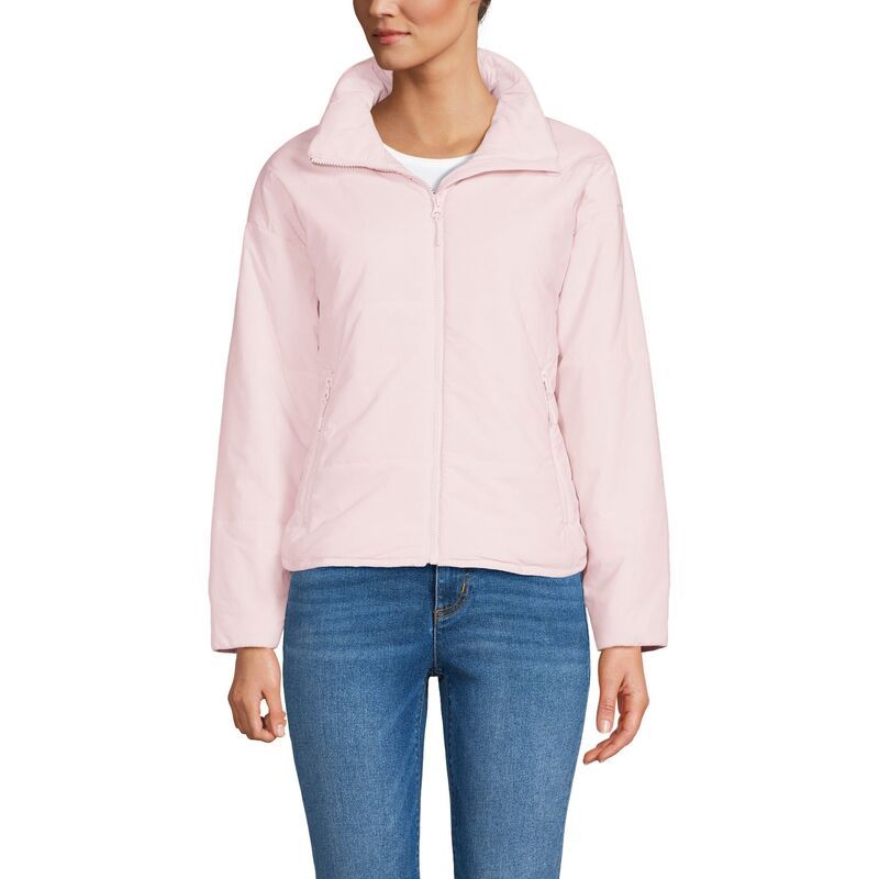 ランズエンド レディース アウター ジャケット・ブルゾン Womens Lands End WanderFree Insulated Jacket Pearl パール