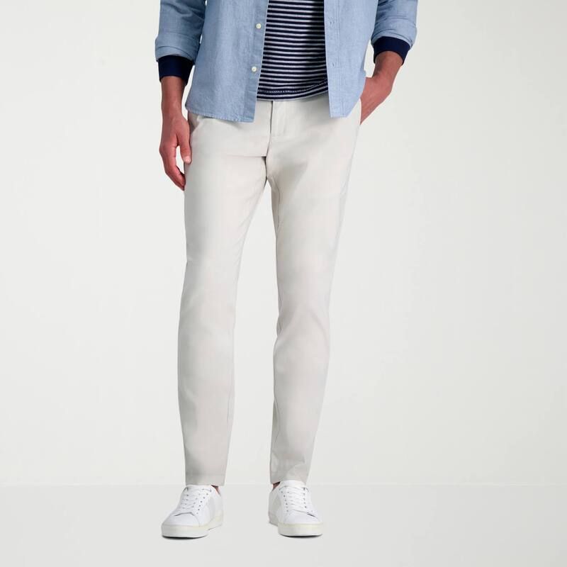 ハガー メンズ ボトムス カジュアルパンツ スリムフィット Mens Haggar Life Khaki Slim Fit Flex Pants Putty カーキ 12,735円