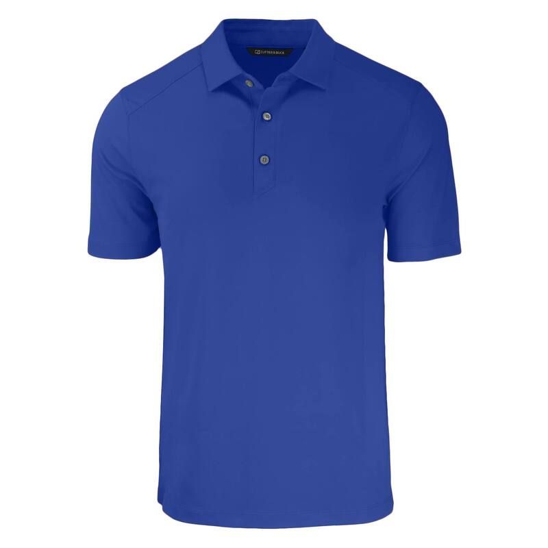 カッターアンドバック メンズ トップス Tシャツ ポロシャツ トール Cutter Buck Forgeco Stretch Recycled Mens Big Tall Polo Tour Blue ブルー