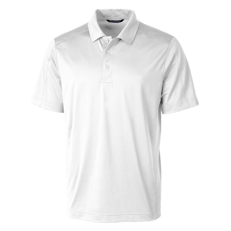カッターアンドバック メンズ トップス Tシャツ ポロシャツ Cutter Buck Prospectextured Stretch Mens Polo White ホワイト
