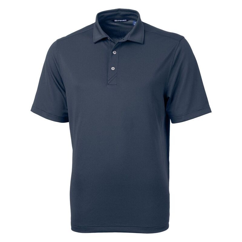 カッターアンドバック メンズ トップス Tシャツ ポロシャツ トール Cutter Buck Virtueco Pique Recycled Mens Big and Tall Polo Navy Blue ネイビー