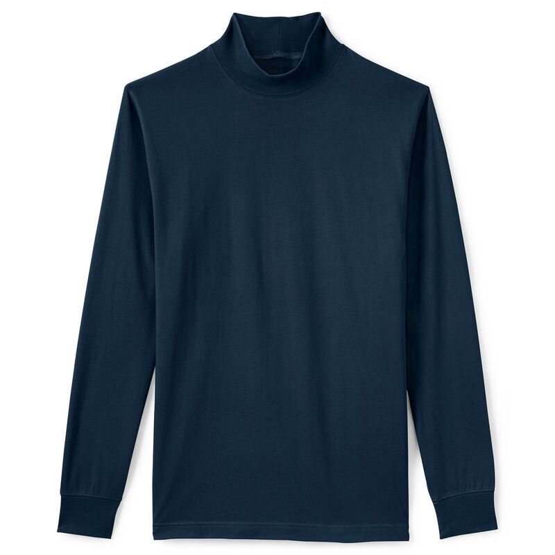 ランズエンド メンズ トップス Tシャツ タートルネック トール Big 