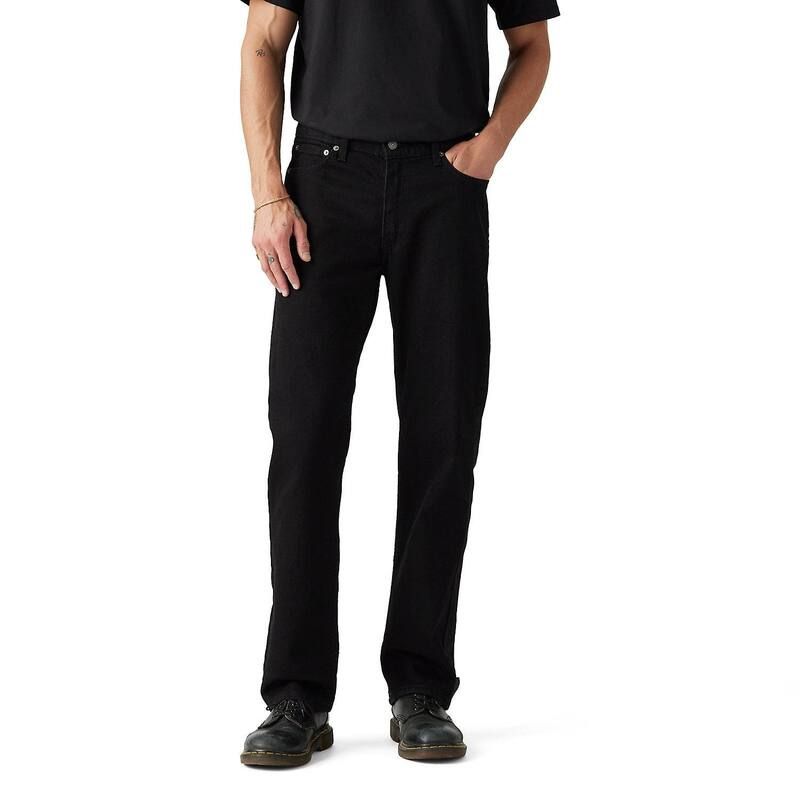 リーバイス メンズ ボトムス デニムパンツ ジーンズ Mens Levis 514 Straight Fit Flex Jeans Native Black ブラック