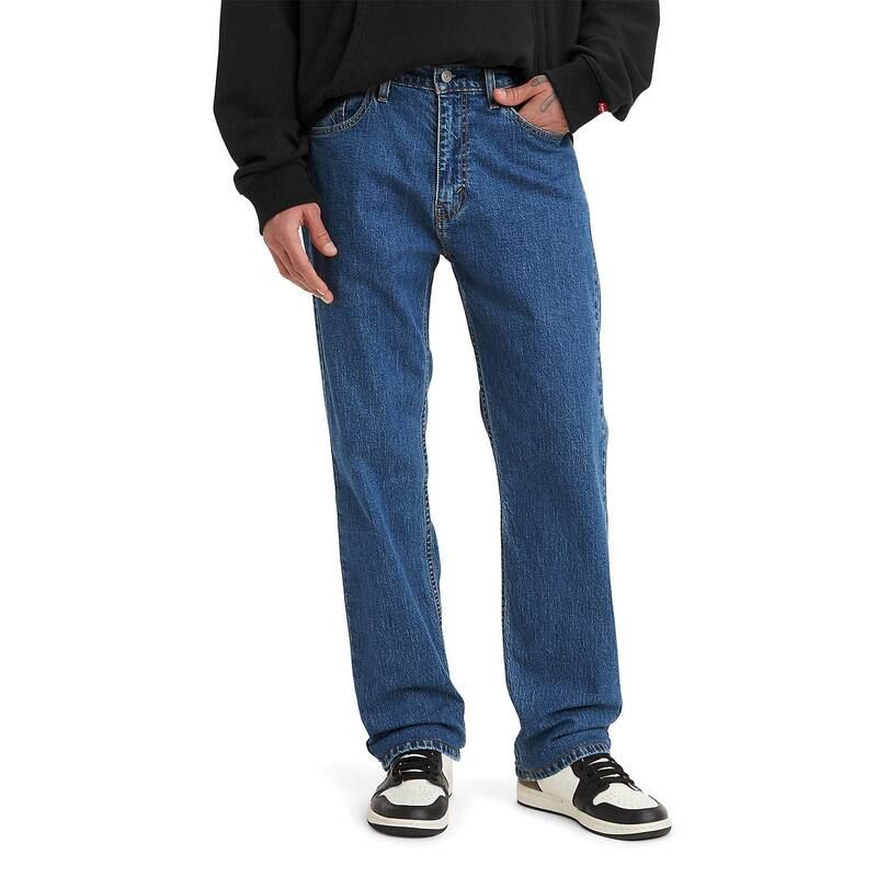 リーバイス メンズ ボトムス デニムパンツ レギュラーフィット ジーンズ Mens Levis 505 Regular Fit Stretch Jeanstonewash
