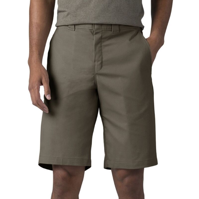 ディッキーズ メンズ ボトムス ハーフパンツ・ショーツ ショートパンツ Mens Dickies FLEX RelaxedFit 11inch Work Shorts Mushroom