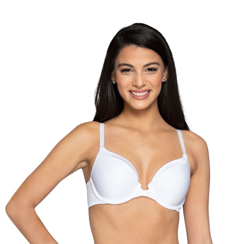 バニティフェア レディース アンダーウェア ブラジャー Vanity FairR Illumination FrontClosure 3Way Convertible Bra 75339 White ホワイト