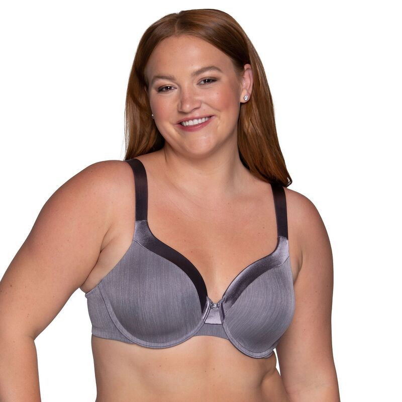 バニティフェア レディース アンダーウェア ブラジャー Vanity FairR Illumination FullFigure Bra 76338 Steele Violet バイオレット