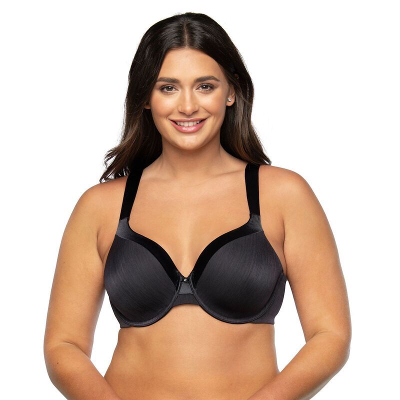 バニティフェア レディース アンダーウェア ブラジャー Vanity FairR Illumination FullFigure Bra 76338 Black ブラック