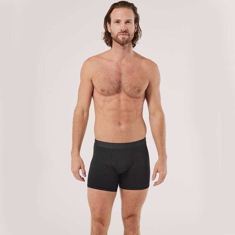 パクト メンズ アンダーウェア ボクサーパンツ コットン Pact Everyday Boxer Brief 4Pack Made With Cotton Black ブラック