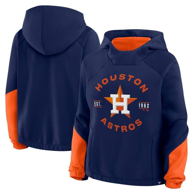 ファナティクス レディース トップス Tシャツ パーカー Womens Fanatics Navy Houston Astros Oversized Time to Win Pullover Hoodie Ast Navy ネイビー 16,546円