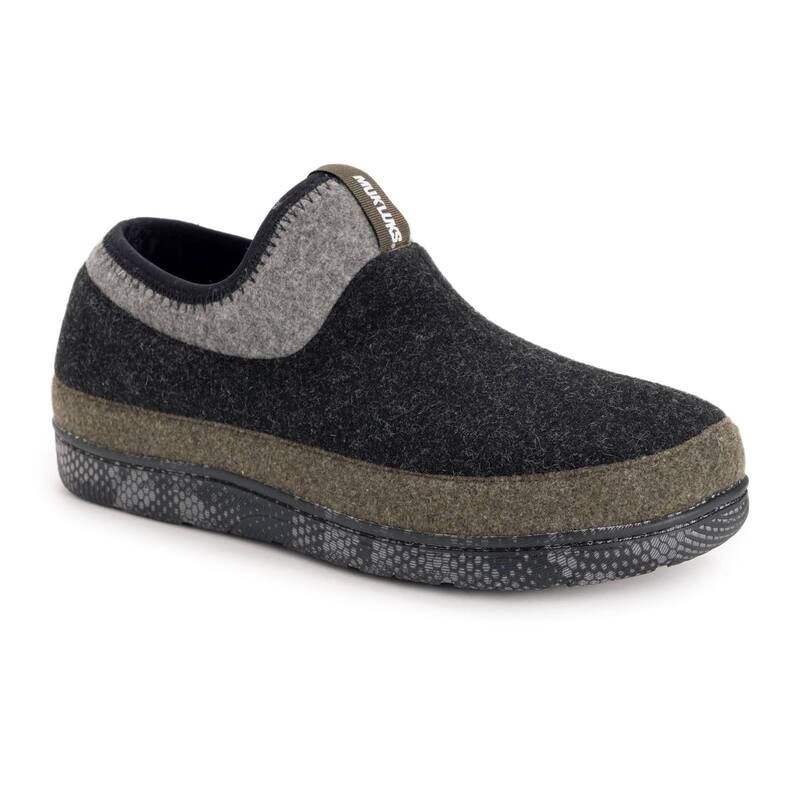 ムクルクス メンズ シューズ サンダル MUK LUKS Bennet MenslipOn Slippers Black ブラック