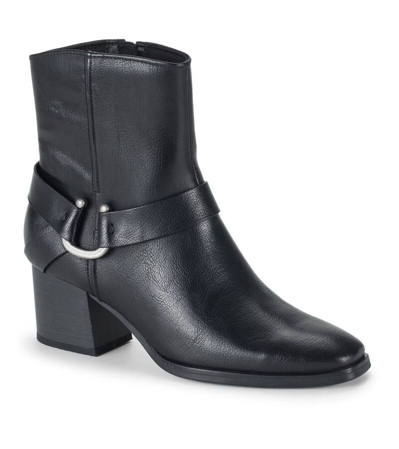 ベアトラップス レディース シューズ ブーツ・レインブーツ アンクル ヒール Baretraps Tiana Womens Block Heel Ankle Boots Black ブラック