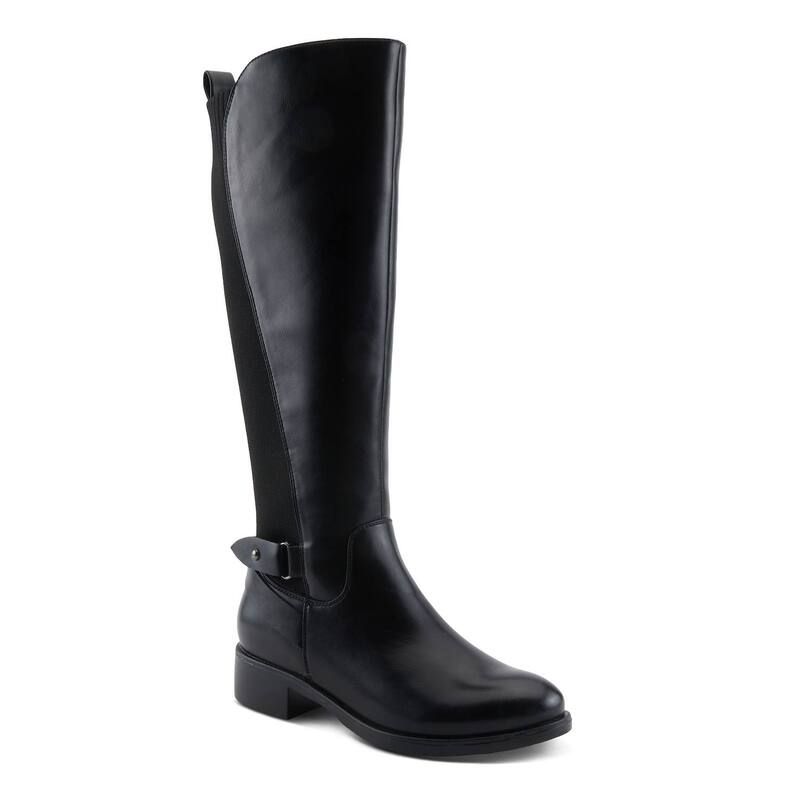 パトリシア レディース シューズ ブーツ・レインブーツ トール ニット Patrizia Papina Womens Knit Back Tall Boots Black ブラック
