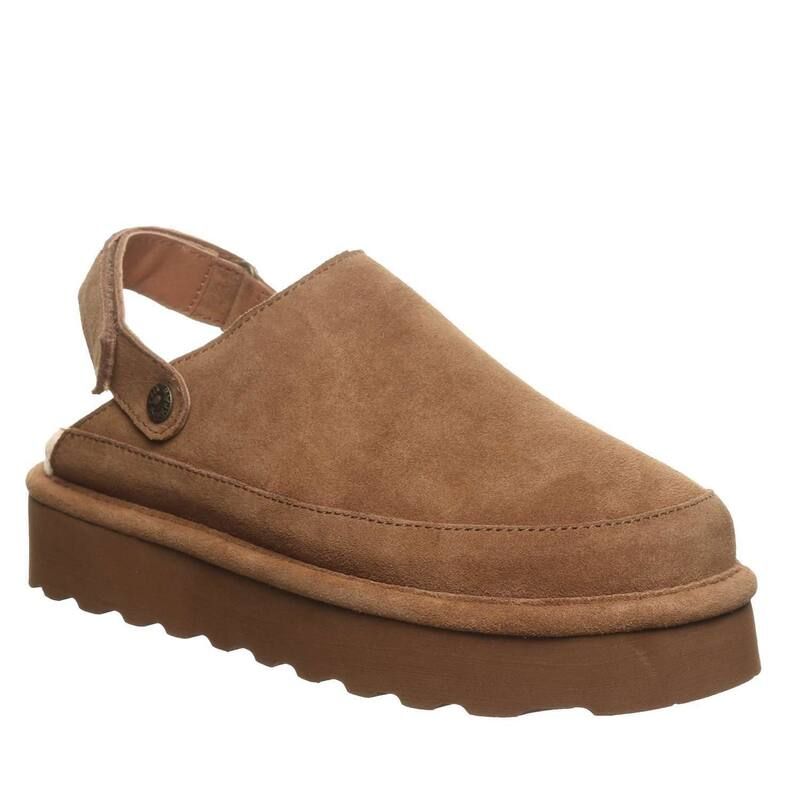 ベアパウ レディース シューズ サンダル プラットフォーム Bearpaw Brooke Platform Womenslingback Slippers Hickory