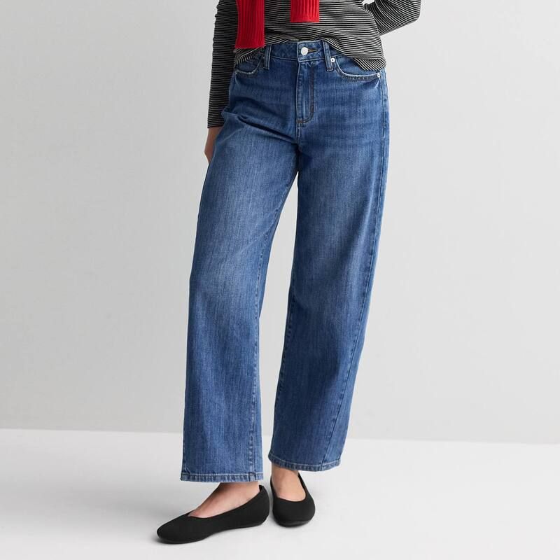 ソノマ レディース ボトムス デニムパンツ ジーンズ Womensonoma Goods For Life High Rise Barrel Jeans Medium Wash