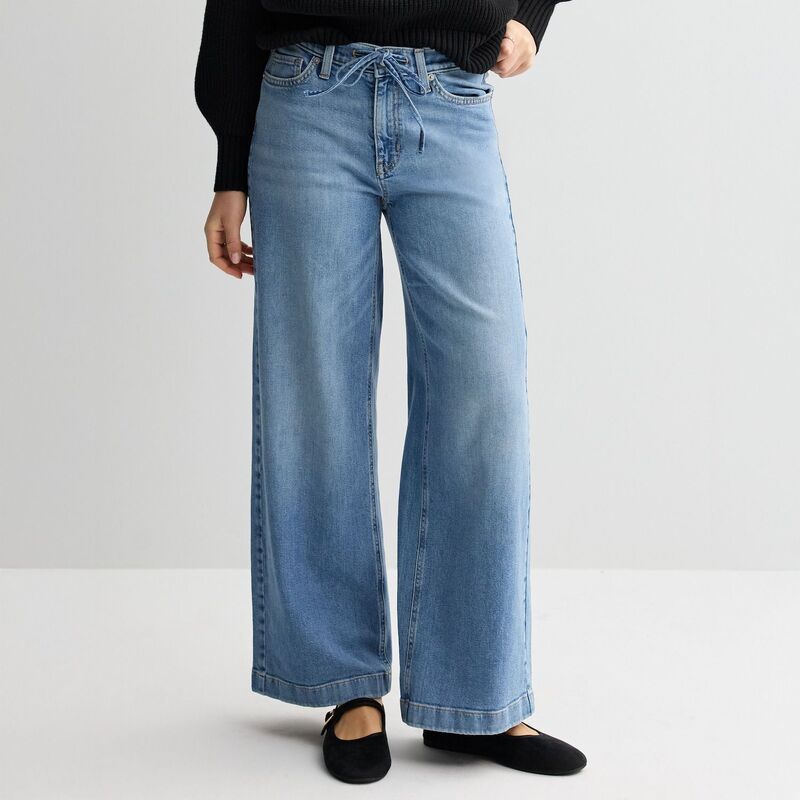 ソノマ レディース ボトムス デニムパンツ ワイドレッグ ジーンズ Womensonoma Goods For Life Relaxed Mid Rise Wide Leg Jeans Light Wash