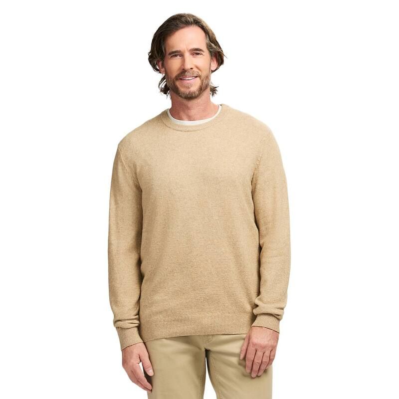 アイゾッド メンズ アウター ニット・セーター クルーネック Mens IZOD Soft Yarn Crewneck Sweater Camel キャメル