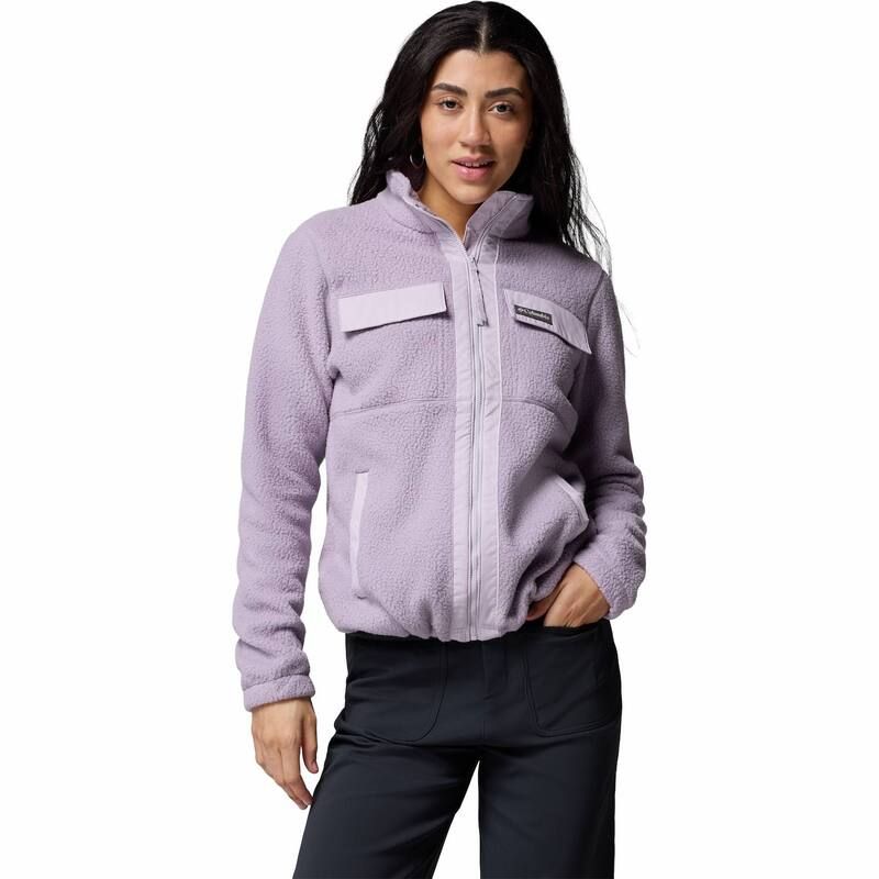 コロンビア レディース アウター ジャケット・ブルゾン フリース Womens Columbia Juniper Peak Full Zip Fleece Jacket Shale Purple パープル