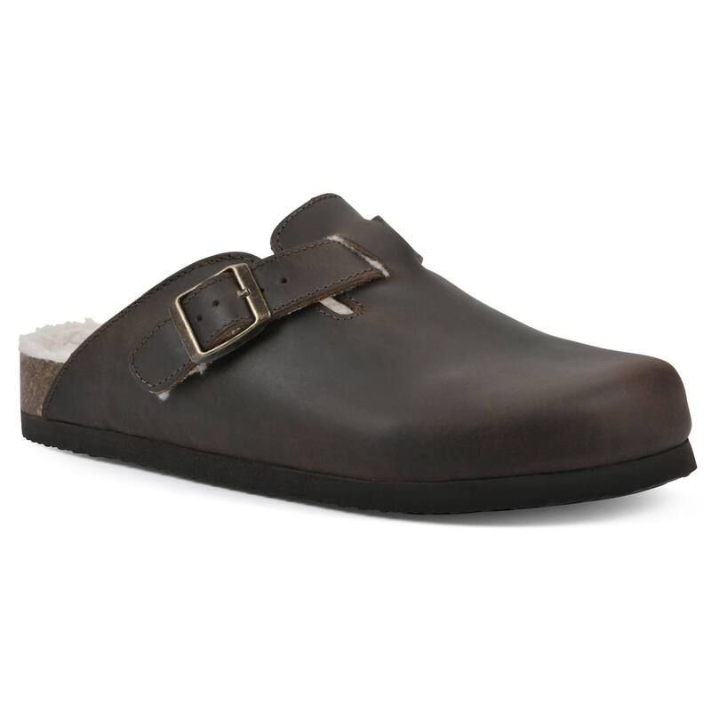 ホワイトマウンテン レディース シューズ サンダル White Mountain Bari Womens Clogs Brown Leather Fur ブラウン