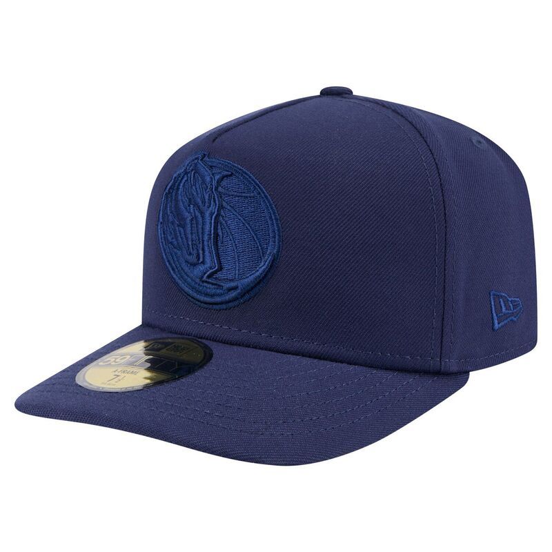 ニューエラ メンズ アクセサリー 帽子 Mens New Era Navy Dallas Mavericks Colorpack AFrame Pinch Front 59FIFTY Fitted Hat Mav Navy ネイビー