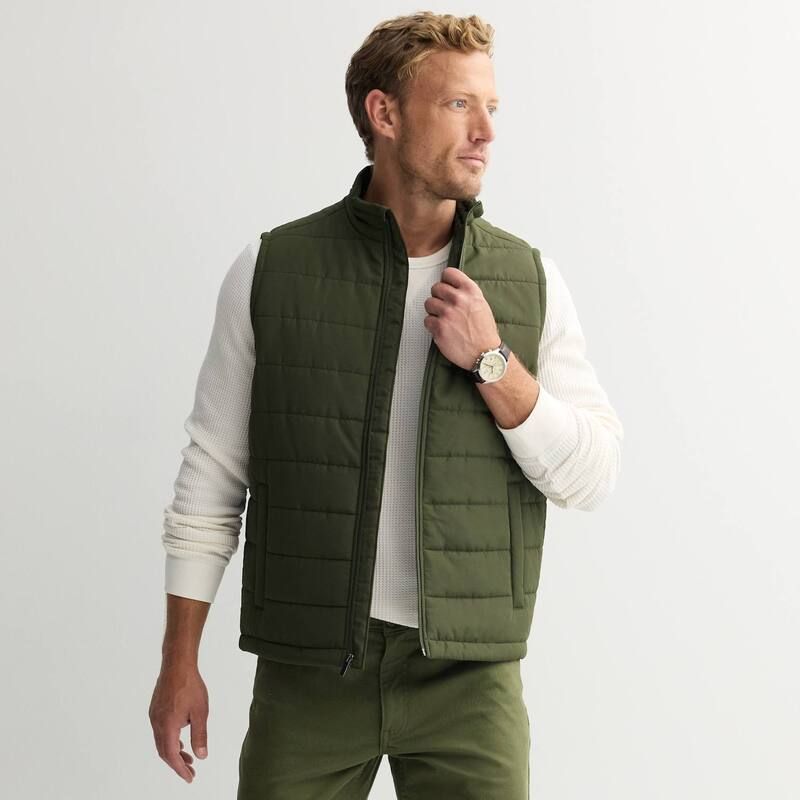 ソノマ メンズ アウター ジャケット・ブルゾン ベスト Mensonoma Goods For Life Puffer Vest Forest Night フォレスト