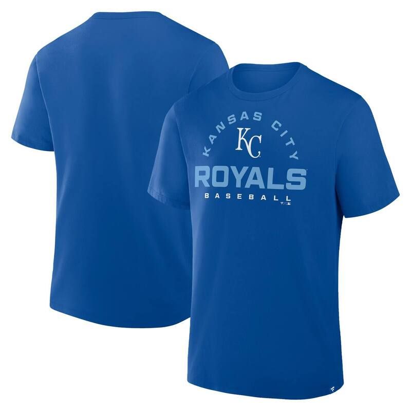 ファナティクス メンズ トップス Tシャツ Mens Fanatics Royal Kansas City Royals Clubhouse Legacy Primary Play TShirt Ryl Blue ブルー
