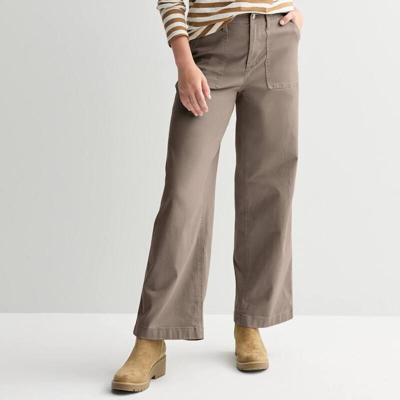ソノマ レディース ボトムス カジュアルパンツ ワイドレッグ Womensonoma Goods For Life Utility Wide Leg Pants Bittersweet Storm