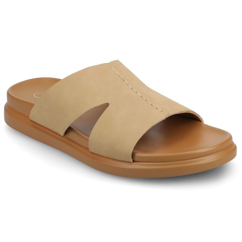 ジャーニー レディース シューズ サンダル Journee Womens Misey Single Band SlipOn Sandalsand サンド
